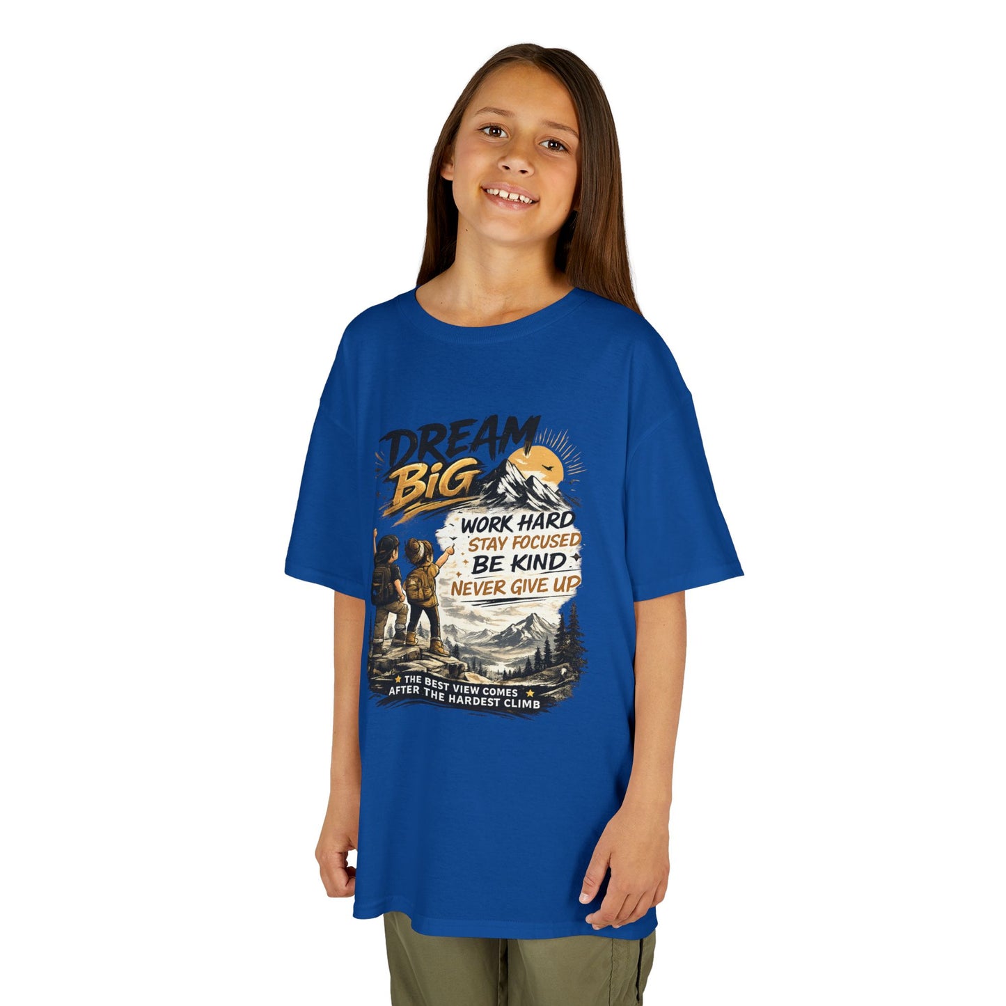 Kids Heavy Cotton™ Motivational T shirt
