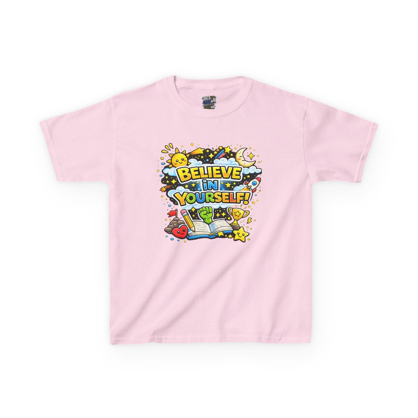 Kids Heavy Cotton™ Motivational T Shirt