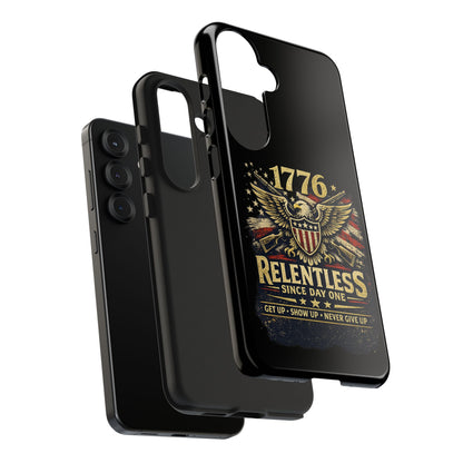 Patriotic 4th of July Tough Phone Case | Shockproof Protective Cover for iPhone & Samsung | USA Independence Day Design