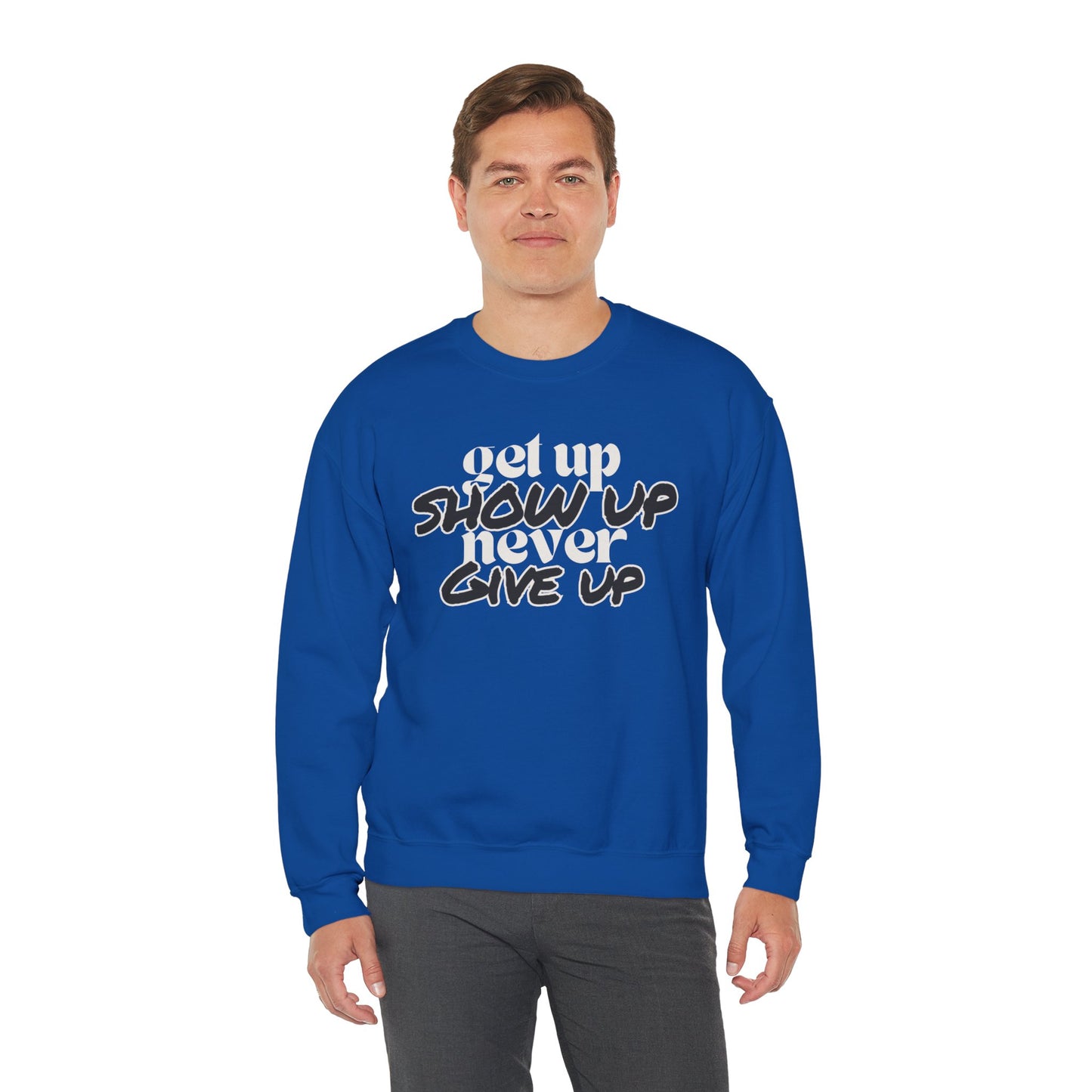 Relentless Drive Crewneck Sweatshirt UNISEX– Stay Warm, Stay Motivated