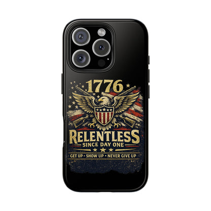 Patriotic 4th of July Tough Phone Case | Shockproof Protective Cover for iPhone & Samsung | USA Independence Day Design