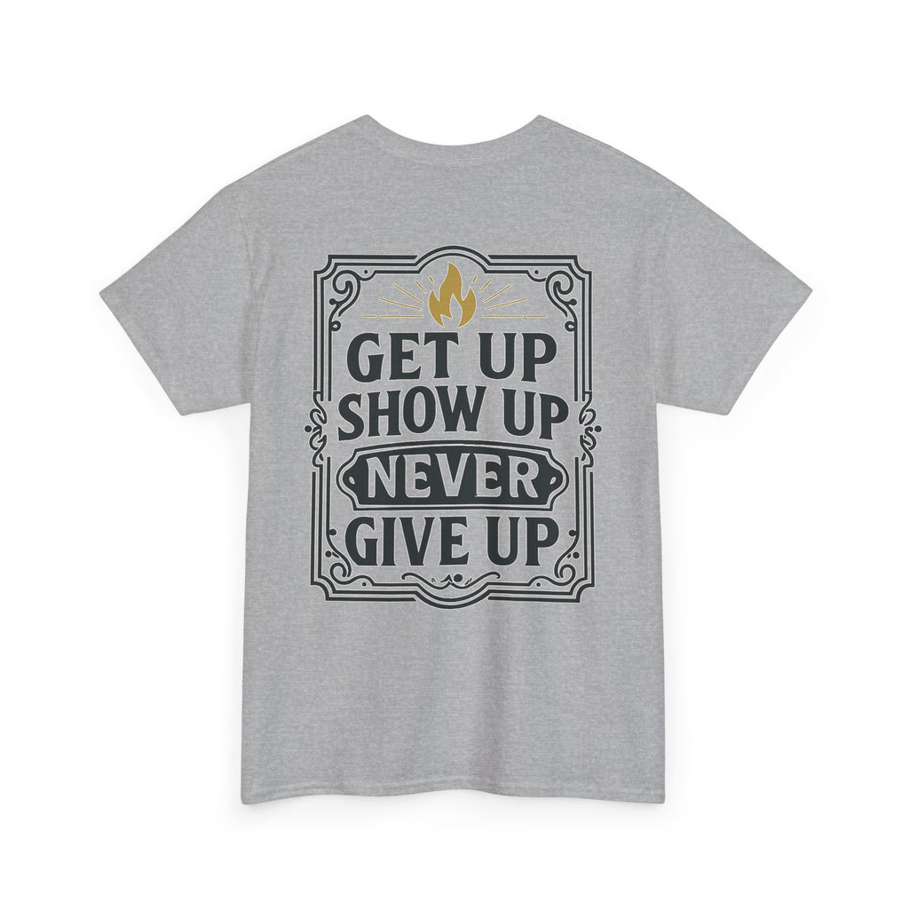 Built In Silence. Unleashed in Iron. Unisex Heavy Cotton Tee