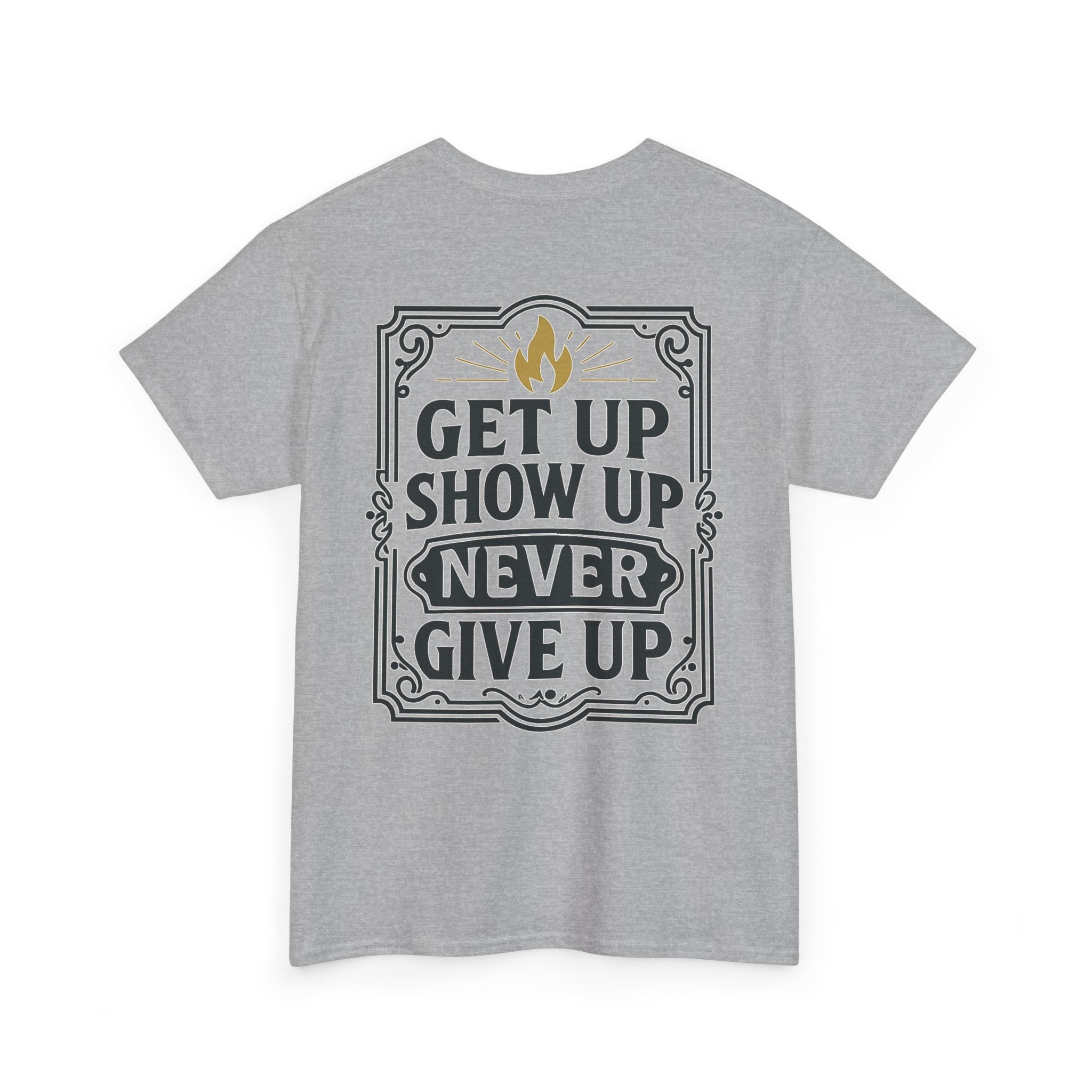 Built In Silence. Unleashed in Iron. Unisex Heavy Cotton Tee