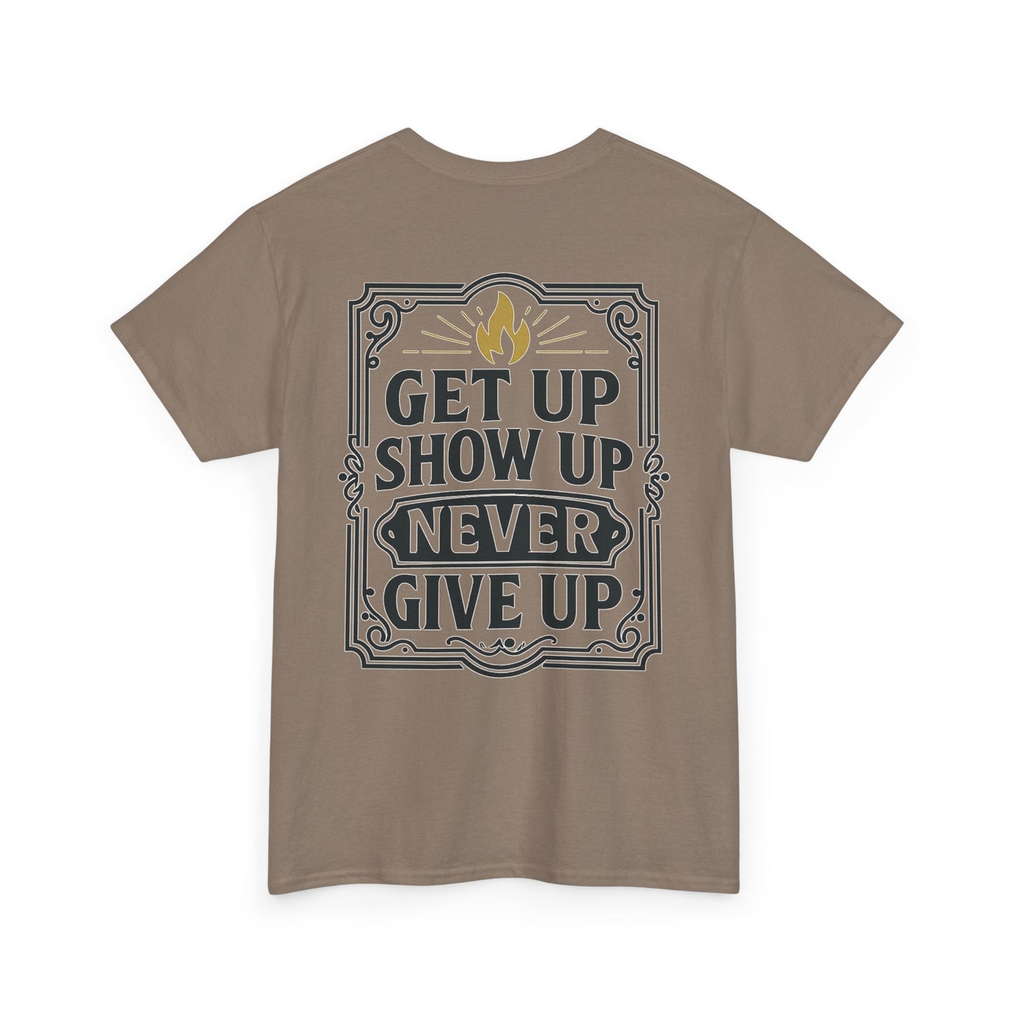Discipline Outlifts Motivation. Unisex Heavy Cotton Tee