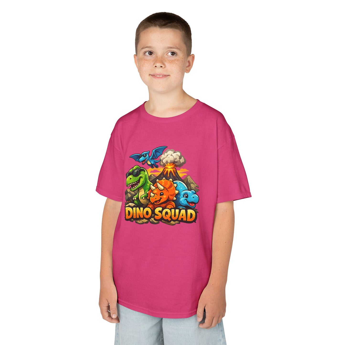 Kids Heavy Cotton™ Tee "Dino Squad"