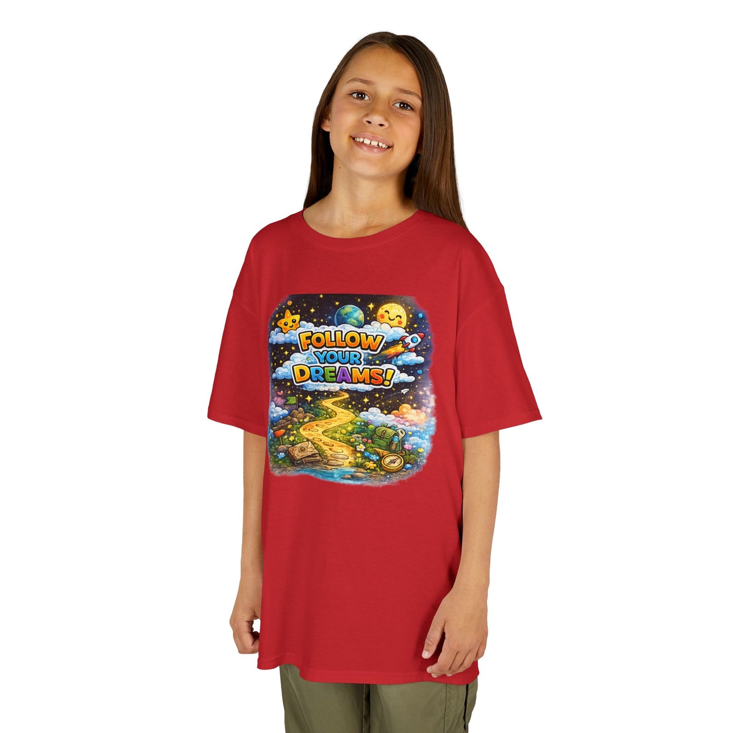 Kids Heavy Cotton™ Motivational T shirt