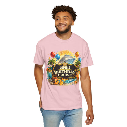 Custom Name Birthday Cruise Shirt