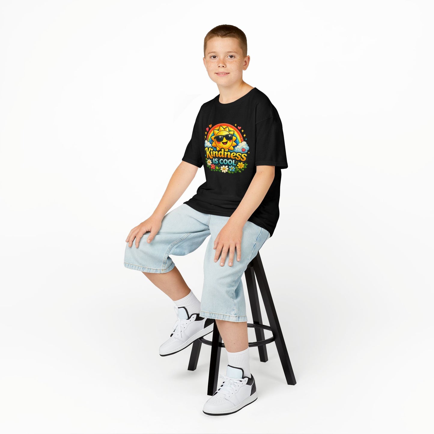 Kids Heavy Cotton™ Tee "Kindness is Cool"