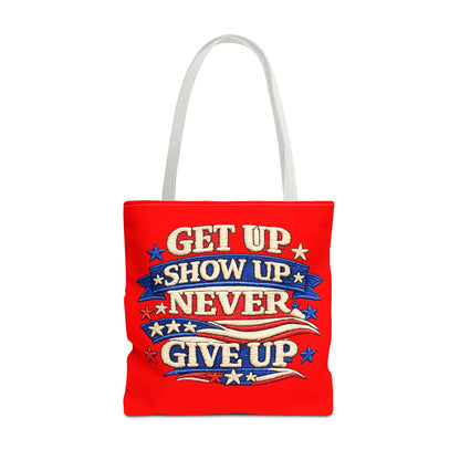 Patriotic 4th of July Tote Bag | Reusable American Pride Shopping Bag | USA Independence Day Beach, Grocery & Everyday Carry Tote