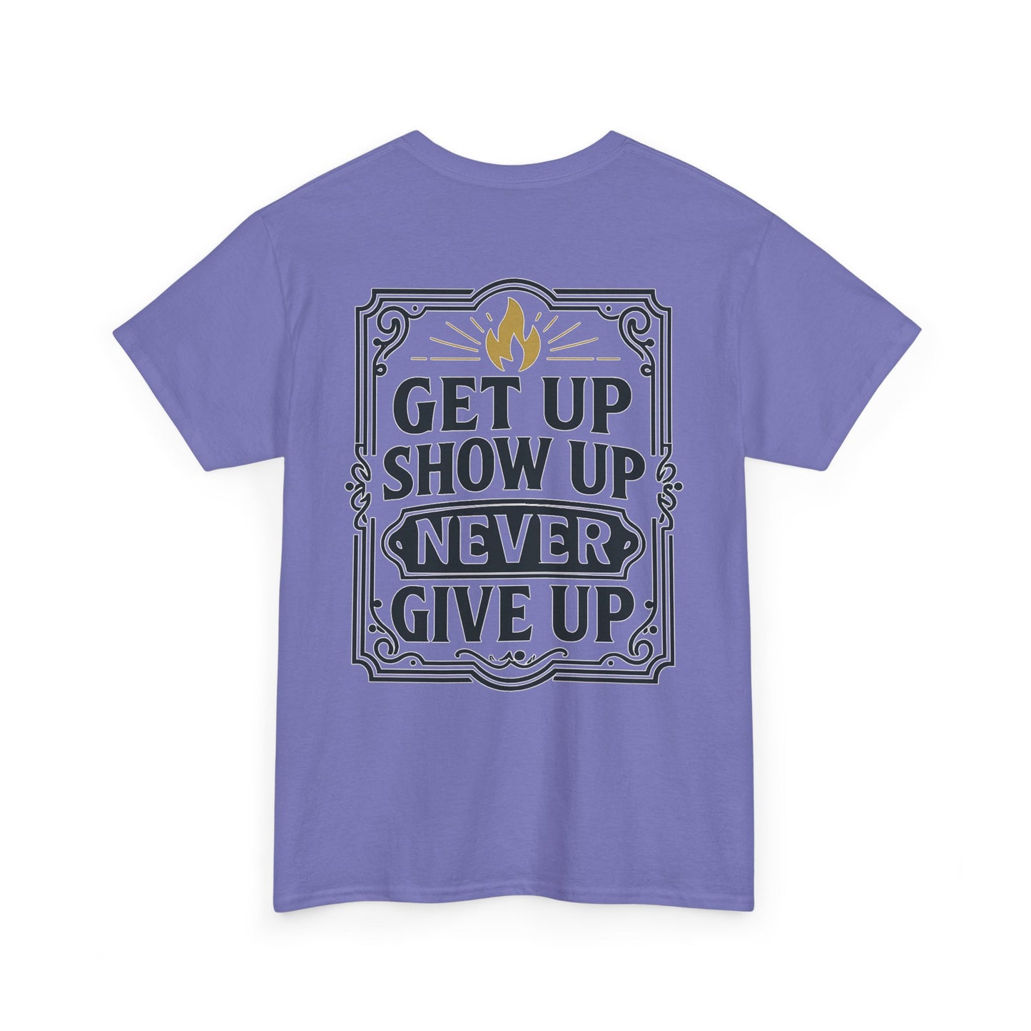Discipline Outlifts Motivation. Unisex Heavy Cotton Tee