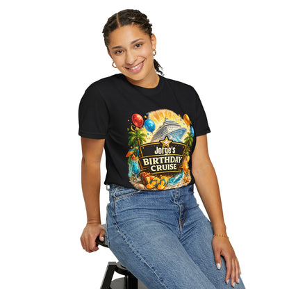 Custom Name Birthday Cruise Shirt