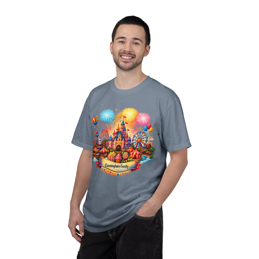 Customizable Name Graphic T-Shirt – for Disney Trips, Theme Park Vacations