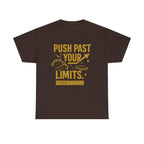 Push Past Your Limits. Unisex Heavy Cotton Tee