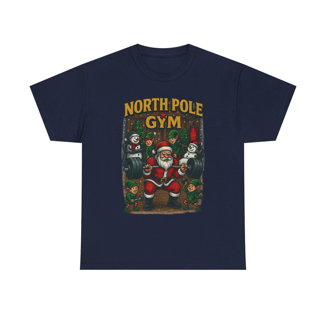 North Pole Gym. Unisex Heavy Cotton Tee