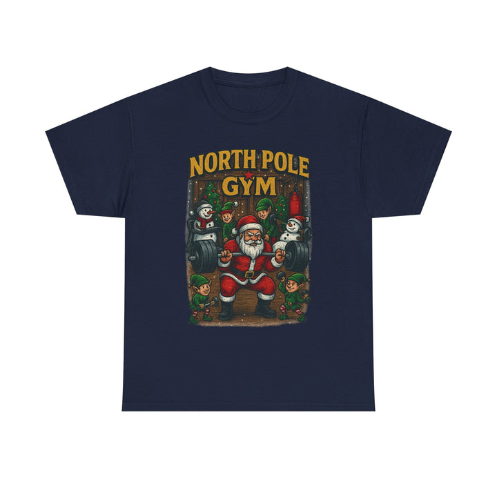 North Pole Gym. Unisex Heavy Cotton Tee