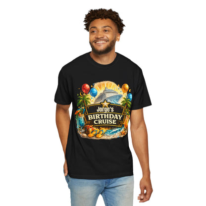 Custom Name Birthday Cruise Shirt