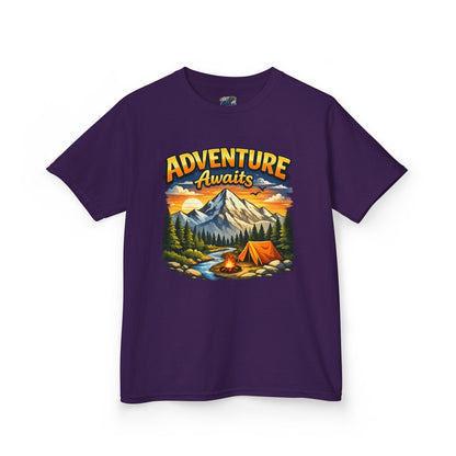 Kids Heavy Cotton™ Tee Adventure Awaits