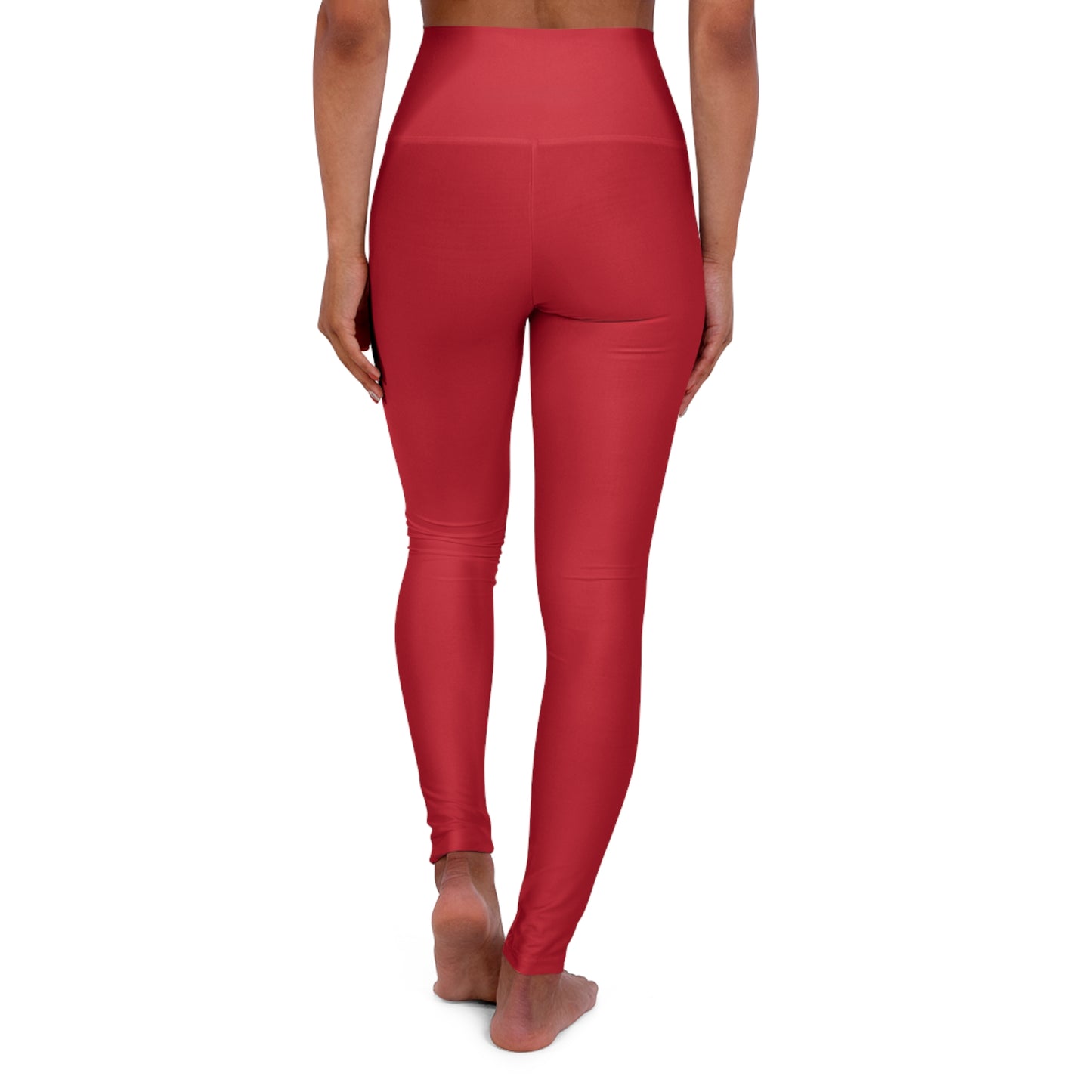 Stronger Every Day Leggings – Confidence Meets Performance (Red)