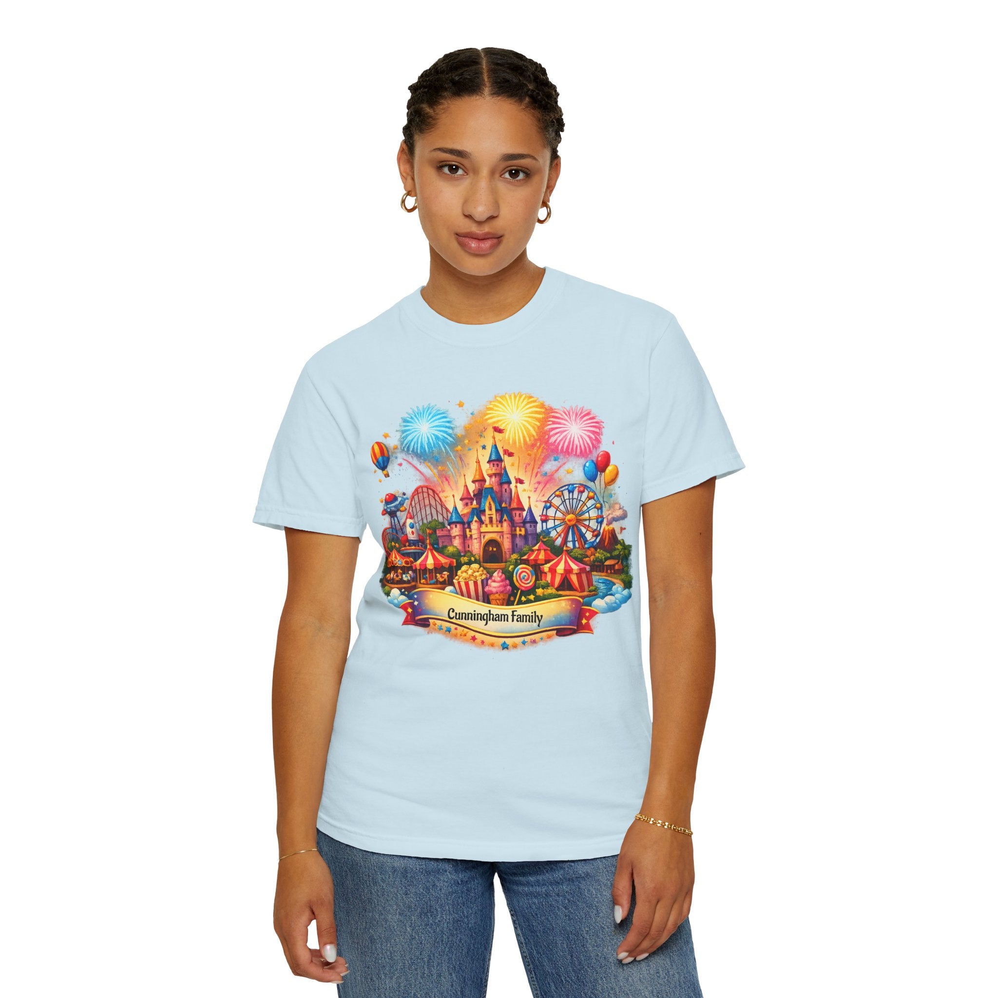 Customizable Name Graphic T-Shirt – for Disney Trips, Theme Park Vacations