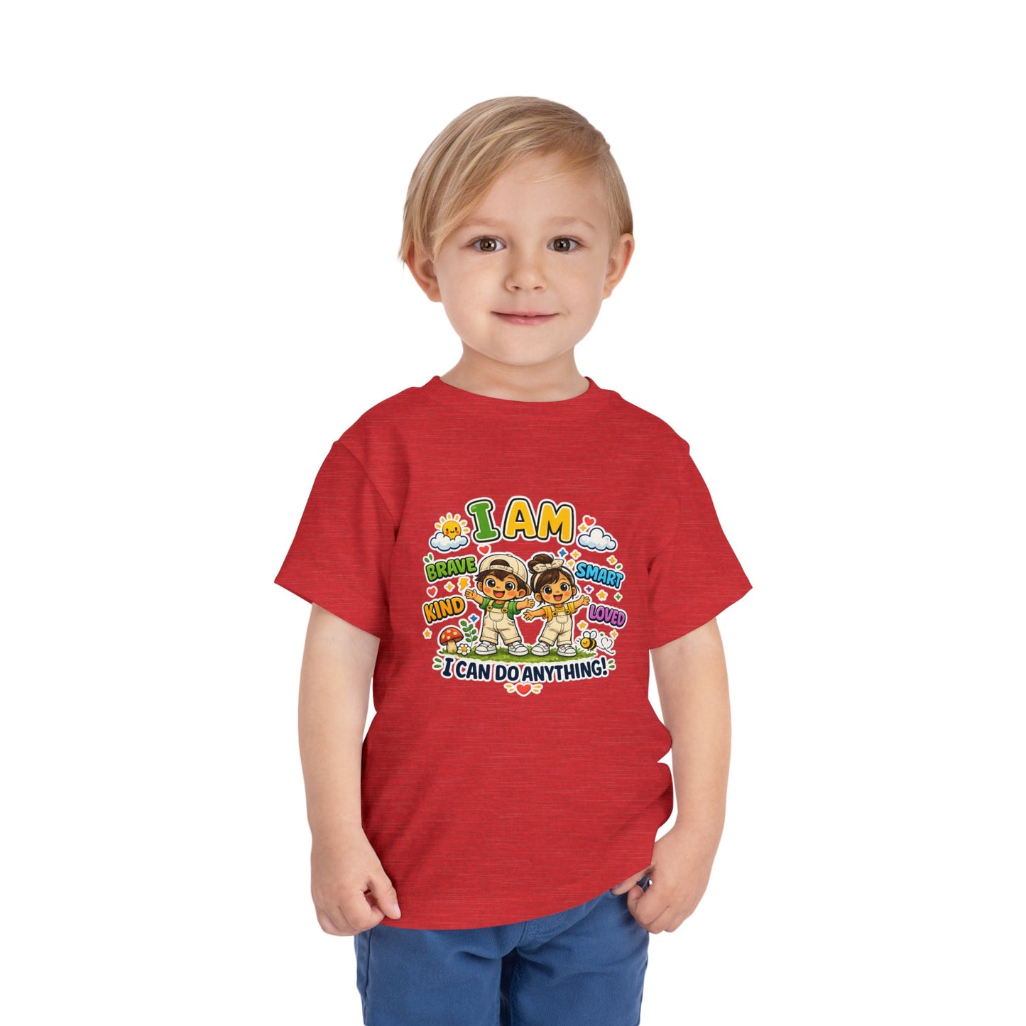 Toddler Motivational T-Shirt | Inspirational Kids Graphic Tee | Soft Cotton Toddler Shirt | Positive Mindset Children's Clothing | Everyday Comfort Tee