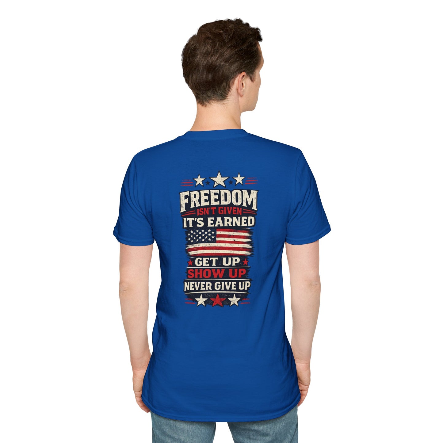 Patriotic 4th of July Unisex T-Shirt | Soft USA Independence Day Tee | American Pride Graphic Shirt for Men & Women