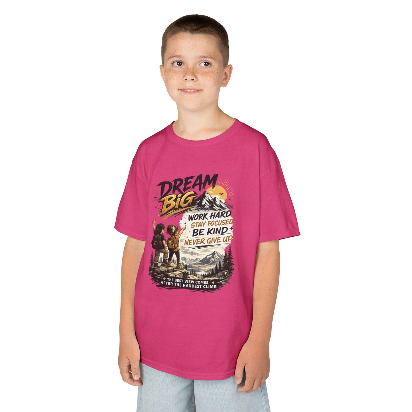 Kids Heavy Cotton™ Motivational T shirt