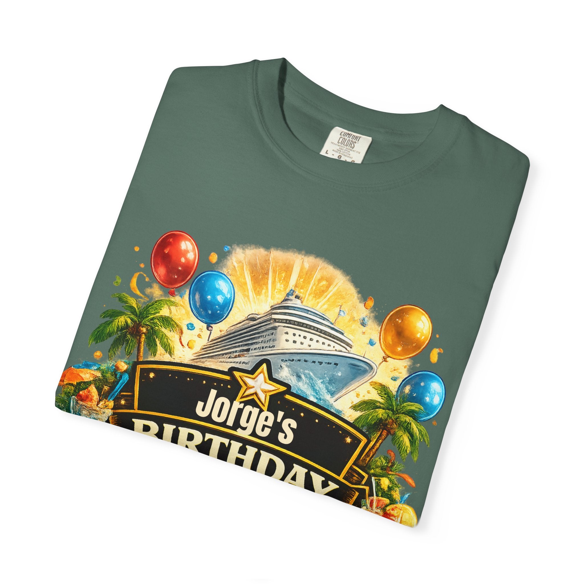 Custom Name Birthday Cruise Shirt