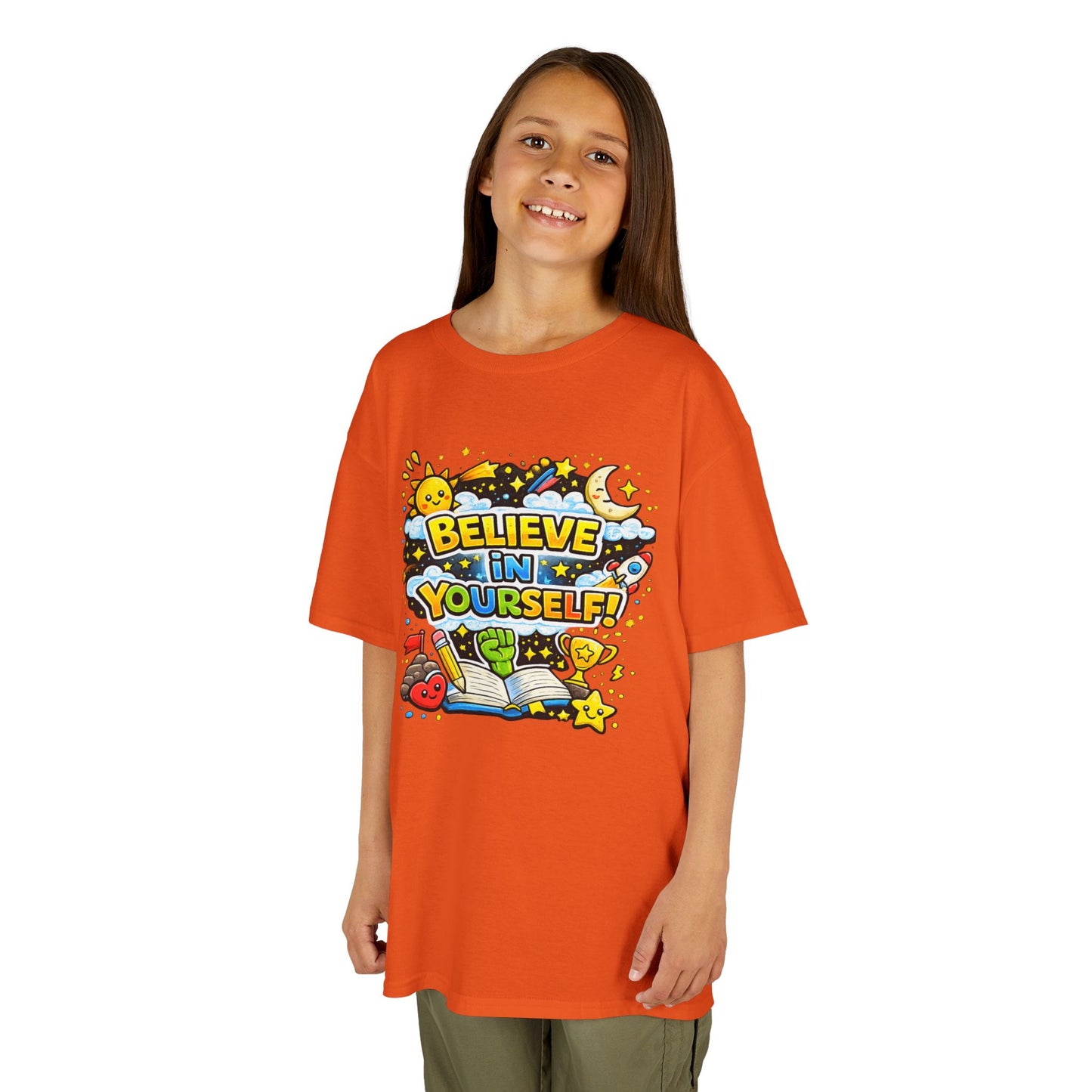 Kids Heavy Cotton™ Motivational T Shirt