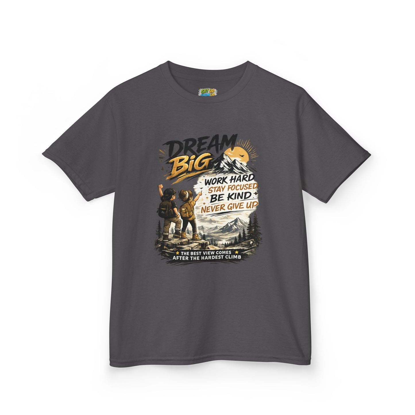 Kids Heavy Cotton™ Motivational T shirt