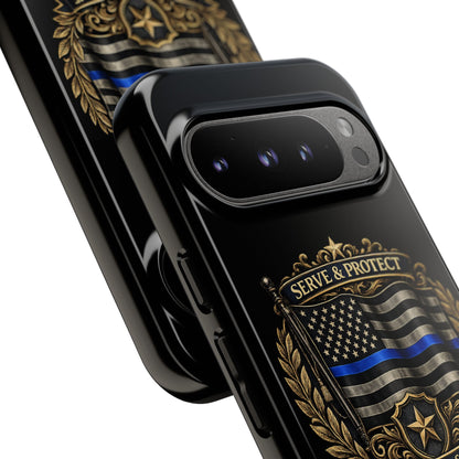 Blue Line Legacy Tough Phone Case