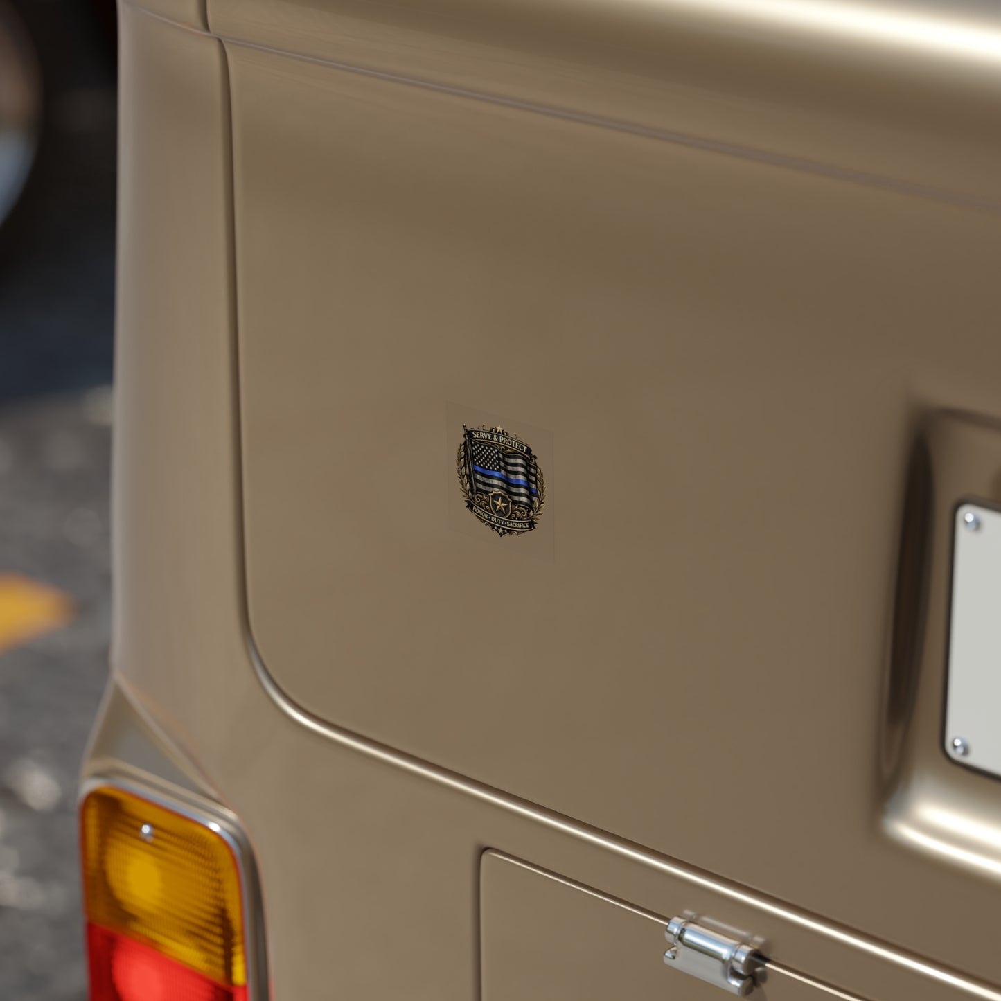 Blue Line Legacy Waterproof Sticker