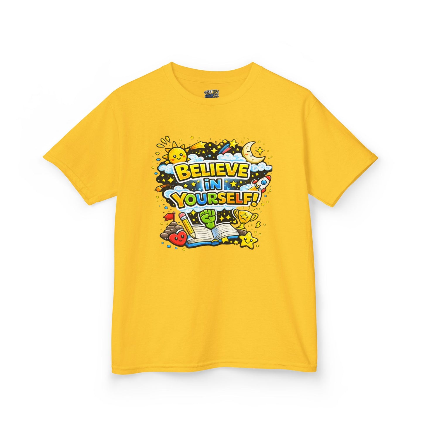 Kids Heavy Cotton™ Motivational T Shirt