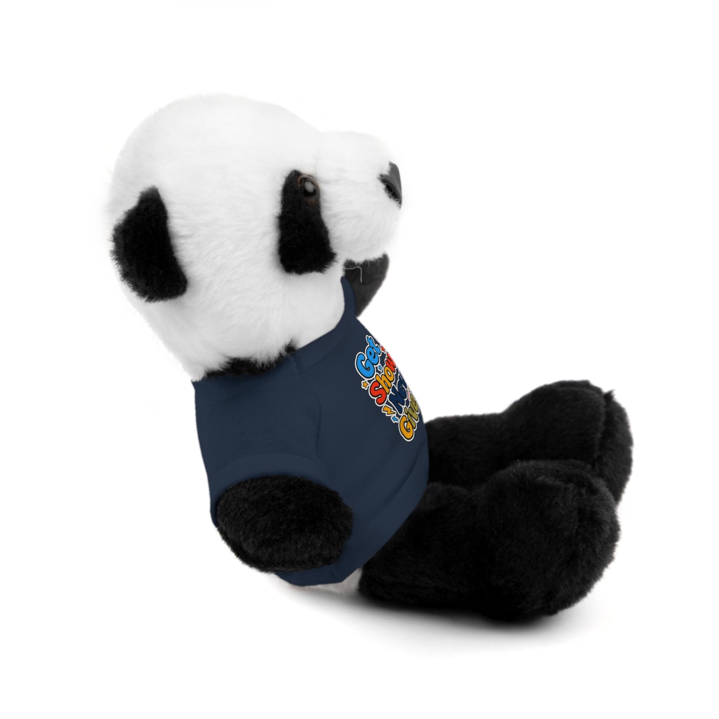 Stuffed Animals with Tee " Get Up Show Up Never Give Up"