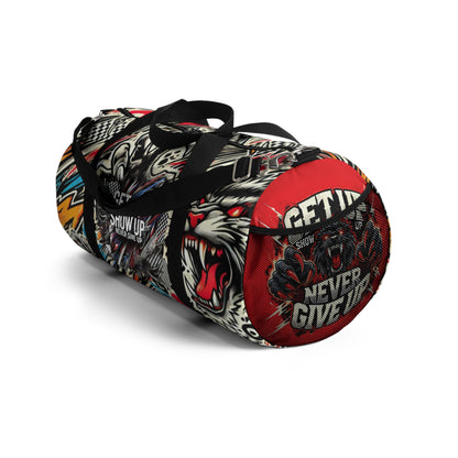 The Grind Duffle Bag – Built for Winners (Red)