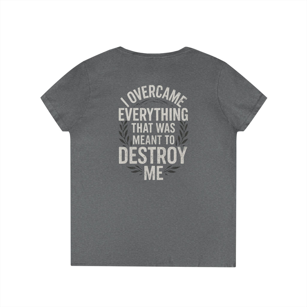 Women's V Neck-Strength in Motion