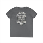 Women's V Neck-Strength in Motion