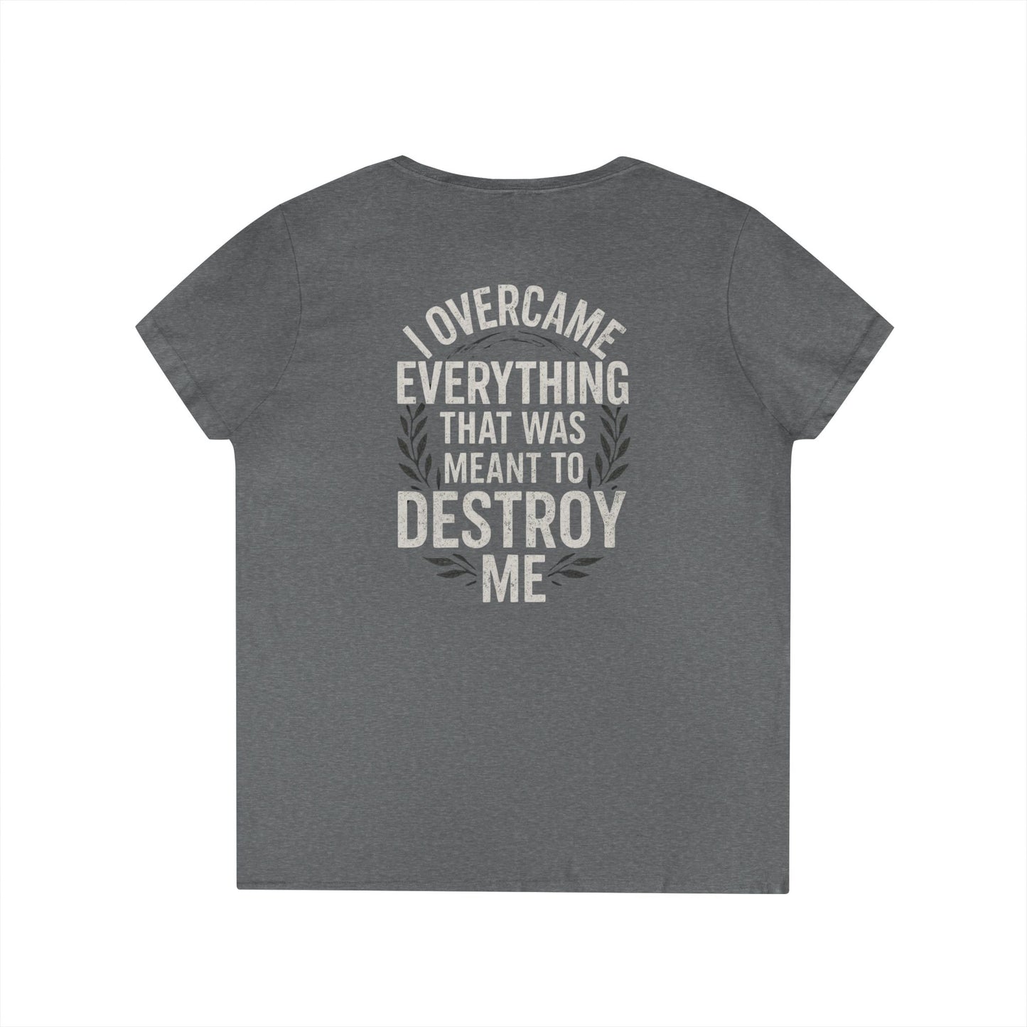 Women's V Neck-Strength in Motion