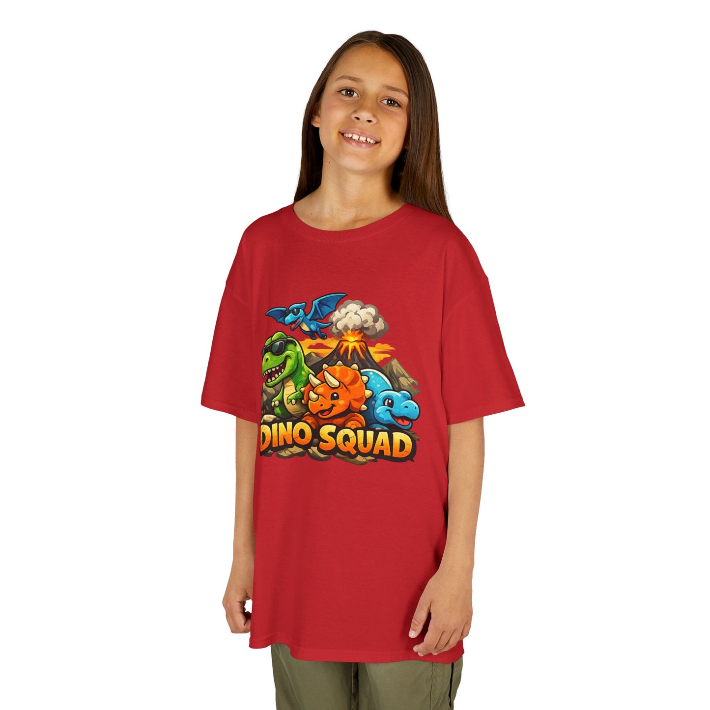 Kids Heavy Cotton™ Tee "Dino Squad"