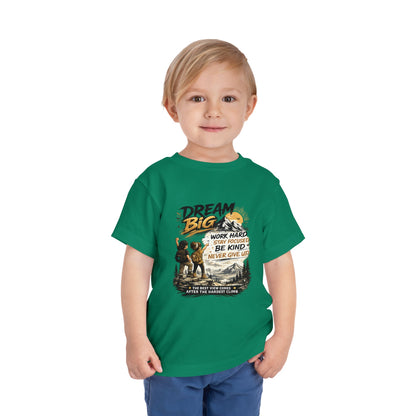 Toddler Motivational T-Shirt | Inspirational Kids Graphic Tee | Soft Cotton Toddler Shirt | Positive Mindset Children's Clothing | Everyday Comfort Tee