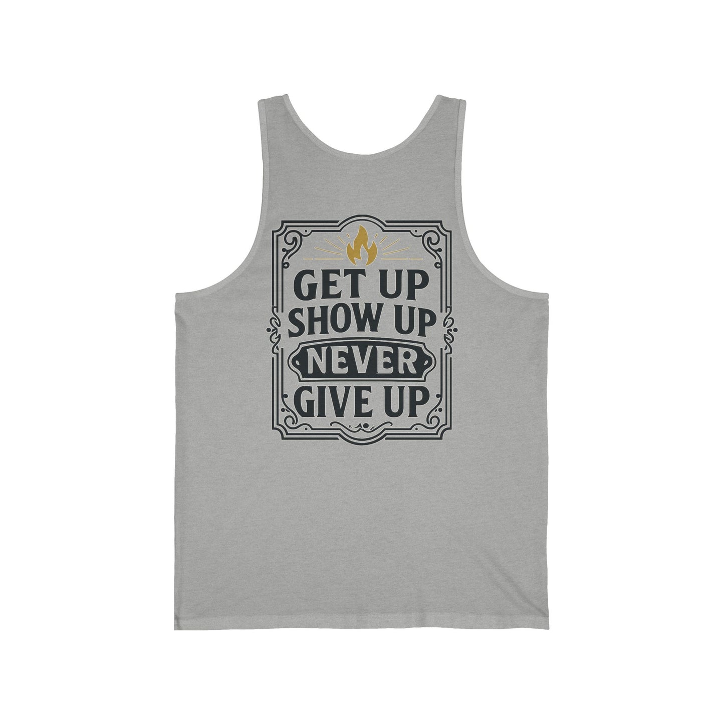Discipline outlives motivation muscle tank