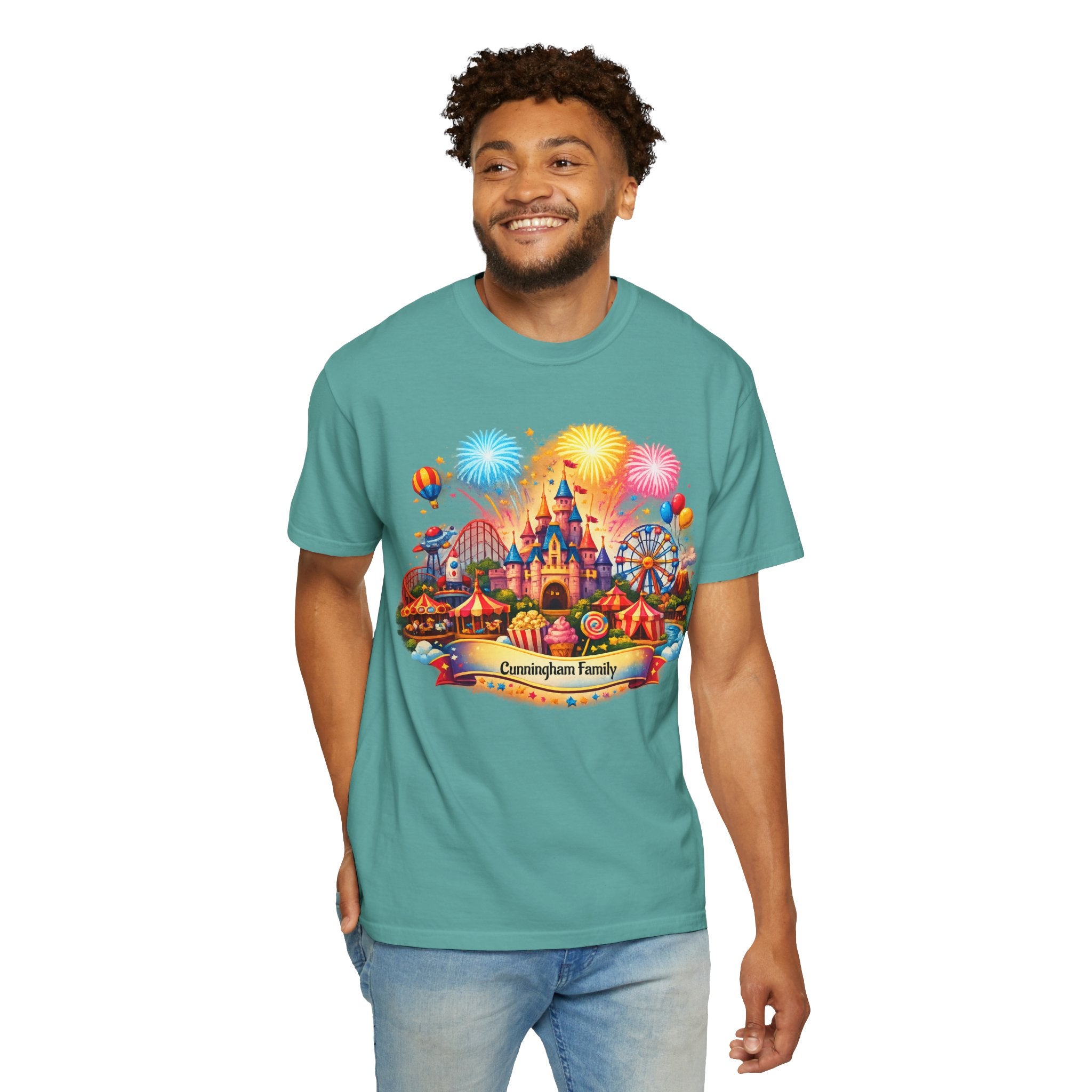 Customizable Name Graphic T-Shirt – for Disney Trips, Theme Park Vacations