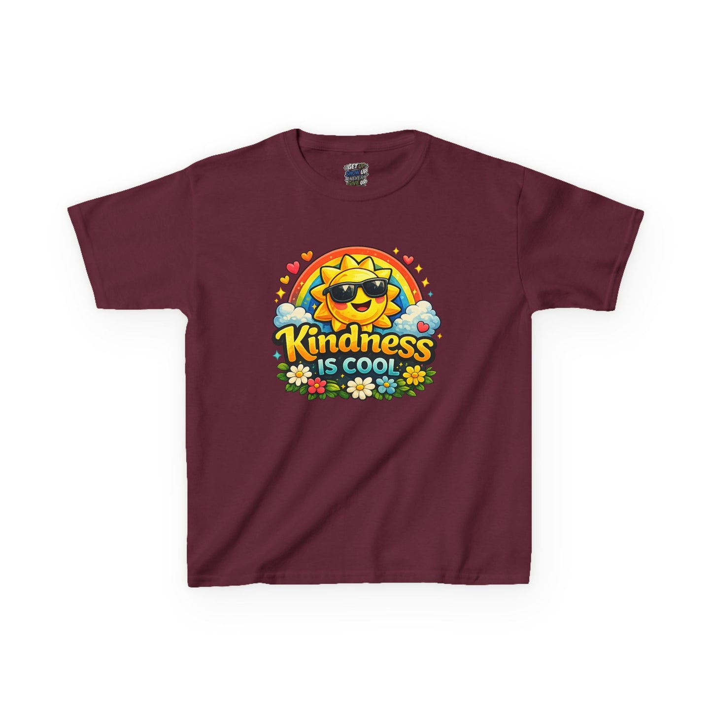 Kids Heavy Cotton™ Tee "Kindness is Cool"