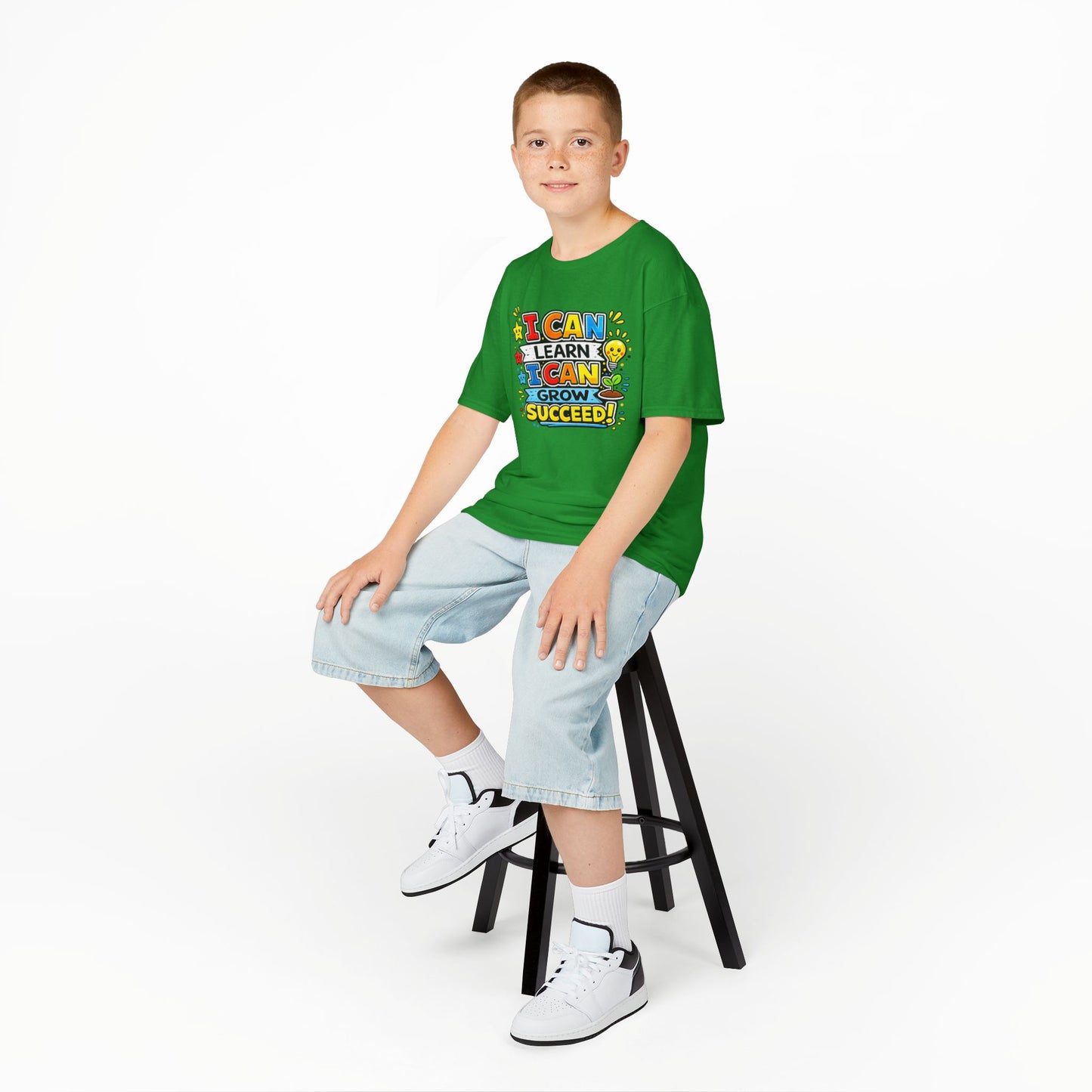 Kids Heavy Cotton™ Motivational Shirt