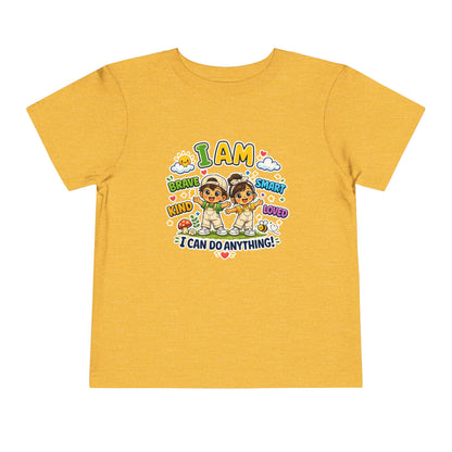 Toddler Motivational T-Shirt | Inspirational Kids Graphic Tee | Soft Cotton Toddler Shirt | Positive Mindset Children's Clothing | Everyday Comfort Tee