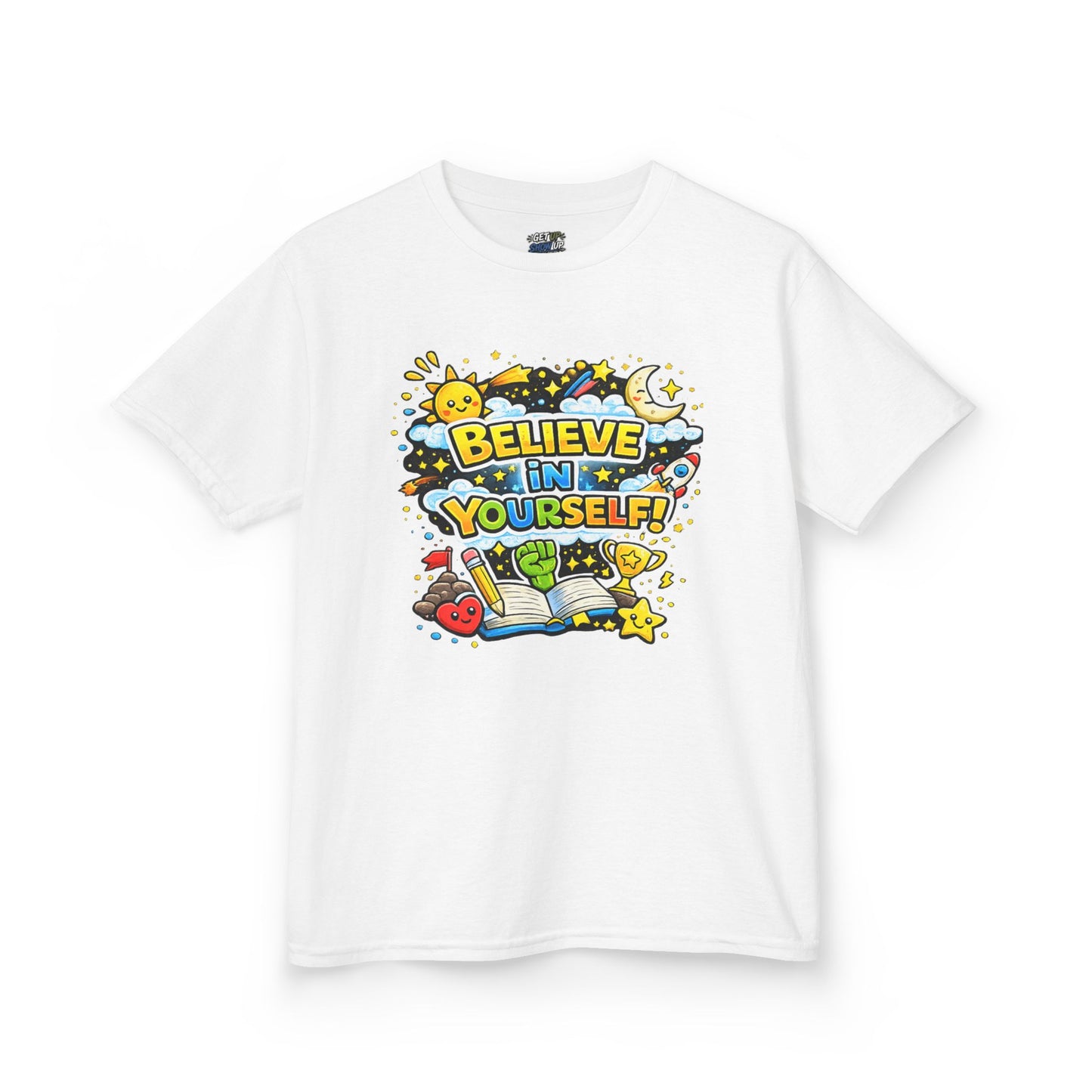 Kids Heavy Cotton™ Motivational T Shirt