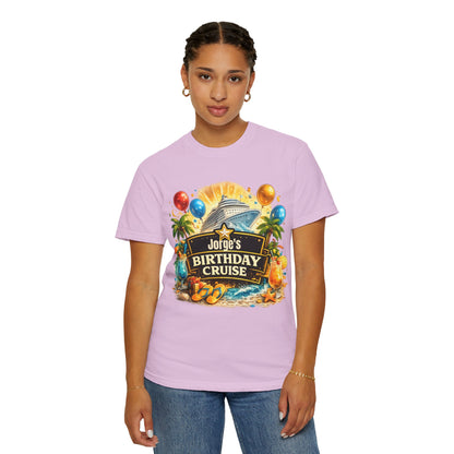 Custom Name Birthday Cruise Shirt