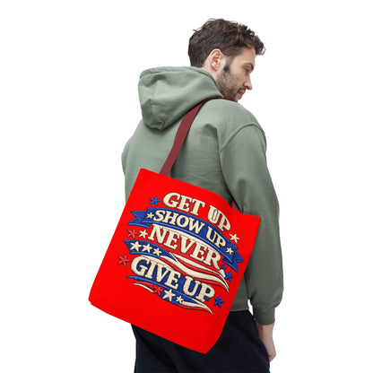 Patriotic 4th of July Tote Bag | Reusable American Pride Shopping Bag | USA Independence Day Beach, Grocery & Everyday Carry Tote