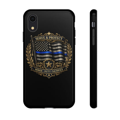 Blue Line Legacy Tough Phone Case