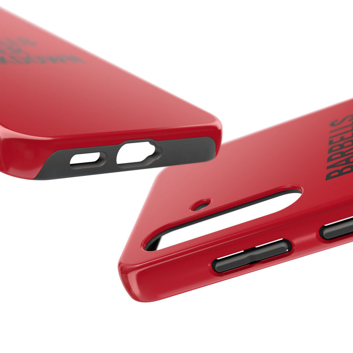 Barbells Over Breakdown. Tough Phone Case