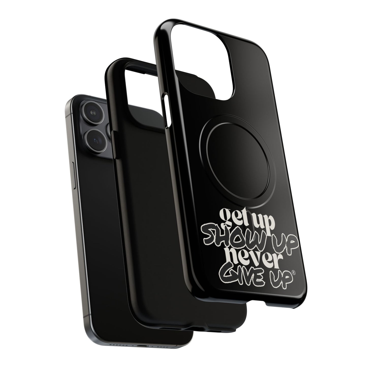 Hustle Hard Magnetic Phone Case – Protect Your Phone & Your Mindset